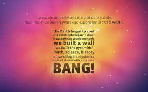 outer space text the big bang theory tv lyrics Wallpaper HD download