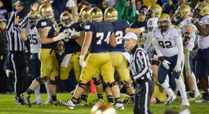 Notre Dame Football Fighting...