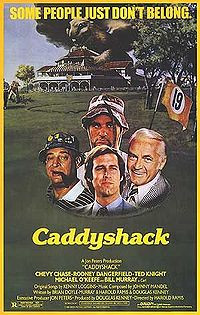 Movie poster for Caddyshack