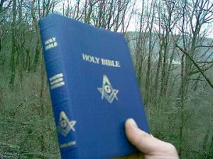 The first 94 pages of this Bible are quotes from a Luciferian Satanist ...