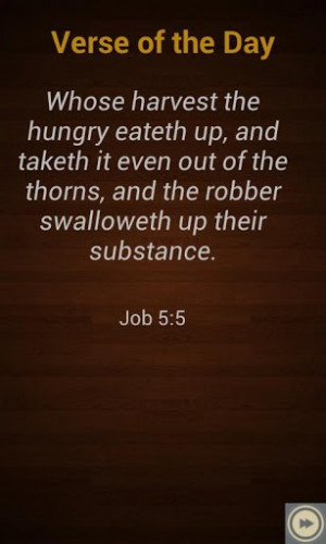View bigger - Bible Book of Job (KJV) FREE! for Android screenshot