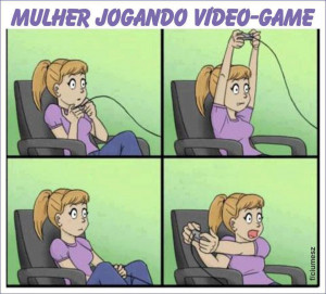 ... para facebook, Imagens para Facebook mulheres jogando video game