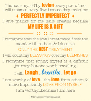 means to be yourself. You don’t need to be accepted by others. You ...