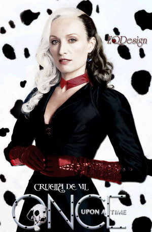 Once Upon A Time Victoria Smurfit as Cruella De Vil