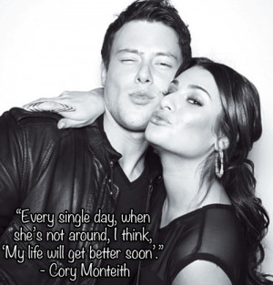 cory monteith quotes - Google Search | via Tumblr