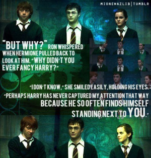 Hermione and Ron