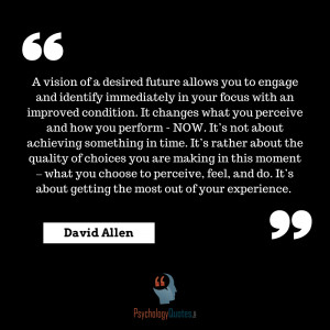 positive psychology quotes David Allen