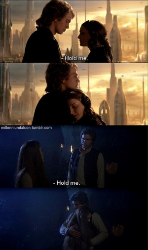 Star Wars Anakin&Padme/Leia&Han