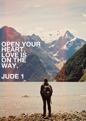 Open your heart, love is on the way!