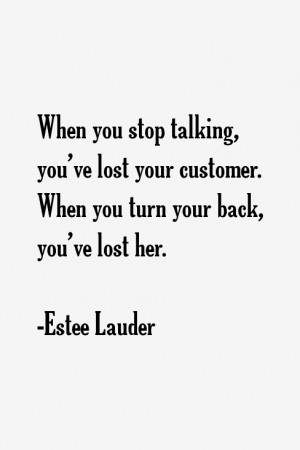 Estee Lauder Quotes & Sayings