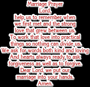 Glitter Text » Love » marriage prayer