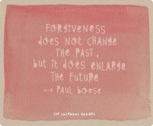 ... past but it does enlarge the future paul boese quote words typography