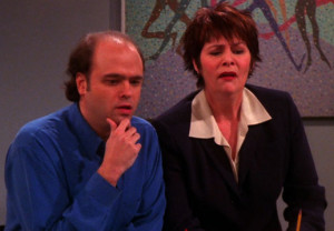 In which Pete Hornberger from 30 Rock has to stare at Joey’s fake ...