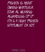 Fashion Statement Quotes