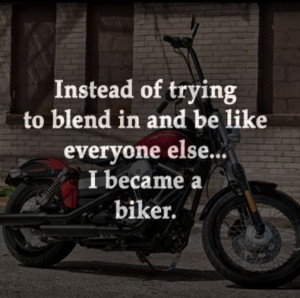 ... else... I became a biker. #BikerQuotes #WHD #WolverineHarleyDavidson
