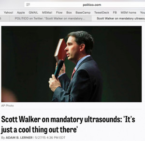 Politico Smears Scott Walker With False Quote