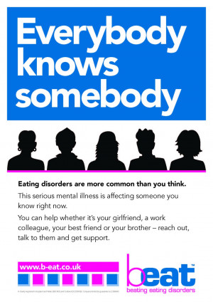 If you think someone YOU know is suffering from an Eating Disorder ...