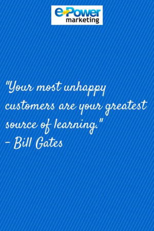 Marketing #Quotes Bill Gates customer satisfaction