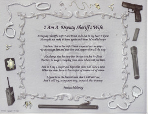 Police Officer Wife Poem...