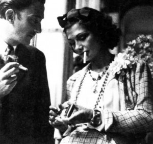Salvador Dalí y Coco Chanel
