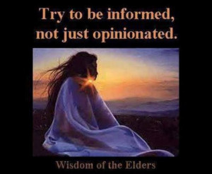 Wisdom of the Elders....