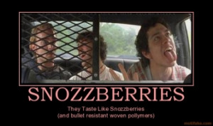 SNOZZBERRIES - They Taste Like Snozzberries (and bullet resistant ...