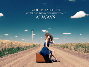 Faithful God - Wallpaper
