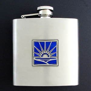 Sunrise Flask for When You Drink Till Dawn