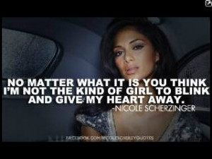 Nicole Scherzinger Love Quotes