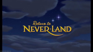Disney Return to Neverland