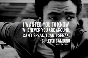 Childishgambino Lyrics Gambino World People Felt Feeling Alone Quotes