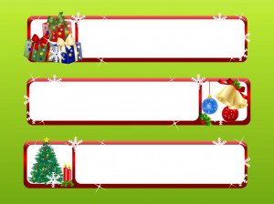 christmas labels ready to editable christmas labels