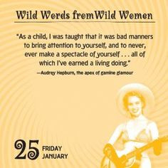 Wild Women 2013 Day-to-Day Calendar: inspiring and irreverent quotes ...