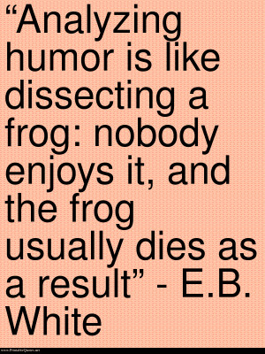 Analyzing humor