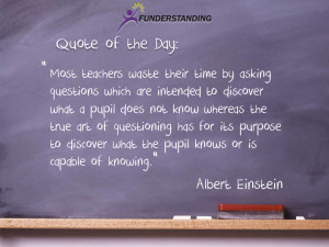 Quote of the day -12- Funderstanding
