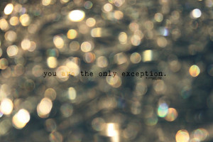 cute, lights, paramore, quote, sparks, text, the only exception