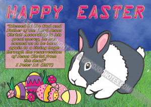 General Use Easter post Card - You can personalize the back with your ...