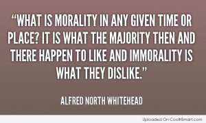 Quotes and Sayings about Morality