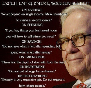 Warren Buffett Quotes about Life