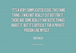 Edie Falco Quotes