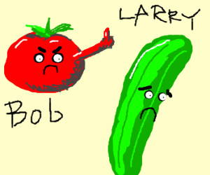 Related Pictures bob the tomato and larry the cucumber jpg