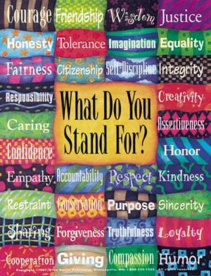 What Do You Stand For? Poster
