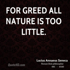 Quotes About Greed