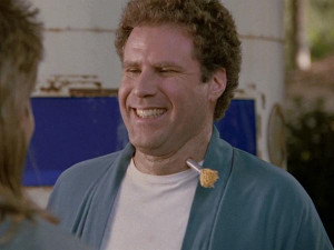 Will Ferrell Old School Dart in Neck