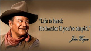 Cowboy wisdom...