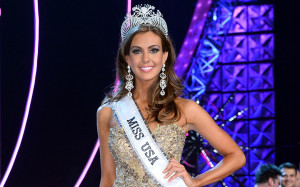 Miss Connecticut, Erin Brady, was crowned Miss USA. (Getty Images)