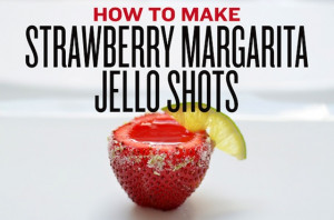 Strawberry Margarita Jello Shot, Strawberry Margarita, Jello Shots ...