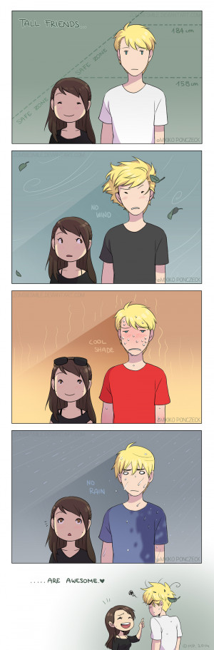 Tall Friends by Zombiesmile