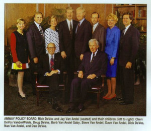 that consists of richard devos sr steve van andel richard