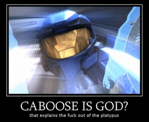 Red Vs Blue Caboose